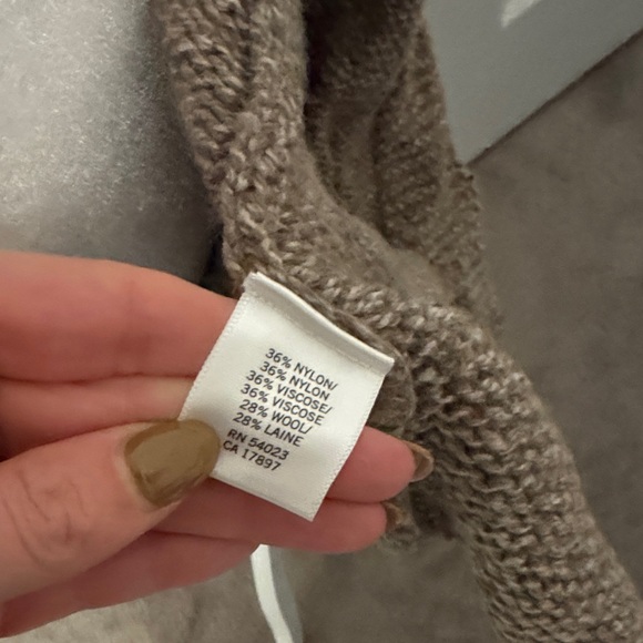 Banana Republic Tan Hooded Cardigan - Picture 4 of 5